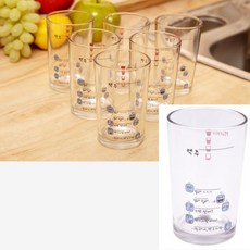 루나몰 칼라 소맥잔 6P 블루 바용품