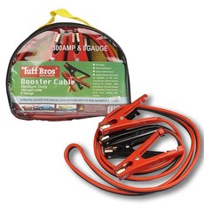 Unique Imports 300 Amp 점퍼 케이블 헤비 듀티 배터리 부스터 8 게이지 10 피트 314899 9048627436