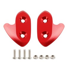 Yamaha R1/R1M/R1S 2015-2019 專用CNC照後鏡座飾蓋-極限超快感，多色可選，提升外觀質感, 紅色, 1個