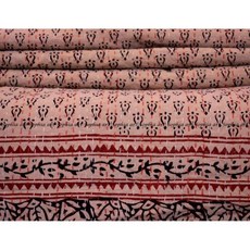 소피아 아트 인디언 핸드 블록 프린트 수제 칸타 퀼트 침대 스프레드 던지기 (디자인 1)