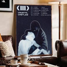 밴드 포스터 스티커 인쇄 방수 벽 예술 거실 침실 홈 장식, 2. HEI-2