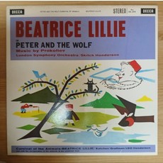 중고LP) Prokofiev(프로코피예프) - Beatrice Lillie In Peter And The Wolf(피터와늑대)(자켓EX/음반NM)