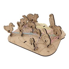 DIY 생태 탐험 먹이그물 만들기 키트 동물 환경 학습 과학놀이키트 과학실험 과학키트