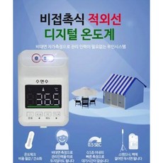 비접촉식 적외선 디지털 온도계, 기본, 1개