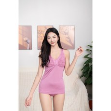 탑 8002# 여성 인견 자카드 노와이어&노몰드 브라런닝 1종2 종세트