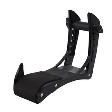 경량 기타 다리 받침대 유니버설 기타 발판 기타 스탠드 발판, 검은색