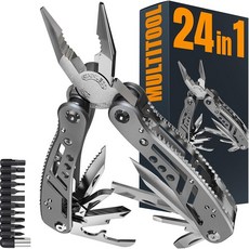 프리라이프 24in1 캠핑 멀티툴 multitool 스위스아미나이프 다용도칼, DYTDQ001, 1개