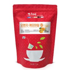 [본사직영] 다예 맛있는 오렌지 캐모마일차 생분해 삼각티백, 1개, 50개입, 1g