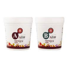Venton 漆寶雙喜AB膠 強力黏合劑, 紫色, 1kg, 1套