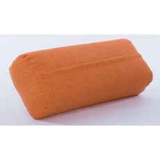 요가볼스터 임산부 다이어트 명상 도구 베개 yoga pillow, 먼지 봉투가 없는 주황색