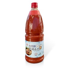 진조미 물회소스 2kg / 물회양념 물회육수 물회 다대기, 1개