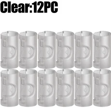 Plastic BedSheet Clips Slip-Resistant Clamp Bed Clipper Cover Grippers Fasteners Mattress Holder for, 12pcs, 10 Clear-12pcs