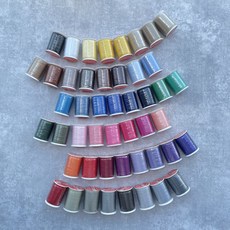 SINGER勝家縫紉線 手工藝DIY必備線材 堅韌耐用, 48色, 1套