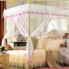 三開門宮廷公主落地式蚊帳, 光蚊帳,1.0m*2.0m