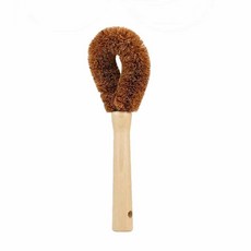 옥이드림 손잡이 코코넛 브러쉬 설겆이솔 냄비솔 청소수세미