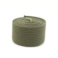 웨이빙끈 30mm - 카키그린(1마 약90cm) 웨빙끈 가방끈