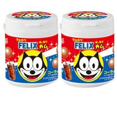 130g 2 마르카와 껌 병 필릭스 콜라 맛 상자 세트 푸센 검 풍선 껌 대리석 껌