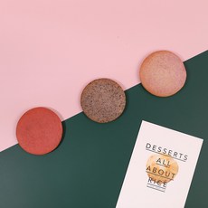 아기간식 임산부간식 수제 쌀쿠키 답례품, 비트, 25g, 1개
