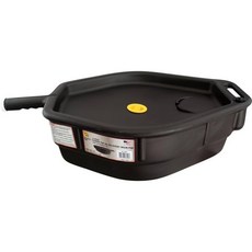 미드웨스트 캔 6400 15쿼트 폐쇄형 오일 회수 배수팬 44 검정색, 중서부 캔 6400 15 qt. 폐쇄형 상단 오일 회수