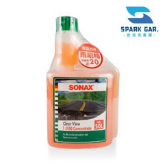 SONAX 舒亮 100倍超濃縮雨刷精500ml 原裝進口 德國 中性溫和清潔, 1個