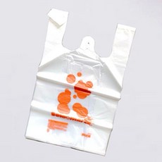 購物袋 一次性塑料袋 背心袋手提袋水果外賣超市便利店打包袋, 1個, 29個