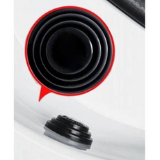 자동차 도어 충격 흡수 장치 충돌 방지 방음 씰 스티 엘보링 완충패드 차문 보호 소음방지 진동방지, 1개