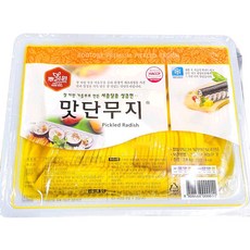 뿌리원 반달 단무지 2.8k 반찬 단무지, 1g, 1개
