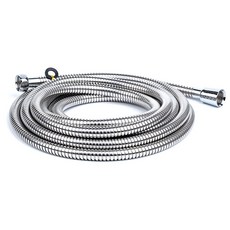 클린 국산 샤워기호스 메탈 샤워줄, 폴리시드메탈, 5m