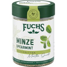 독일 푹스 Fuchs Spices - Cut Mint 그린 스피어민트 민트 시즈닝, 18g, 2개