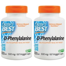 Doctor's BEST D-苯丙氨酸膠囊 500ml, 2個, 60顆