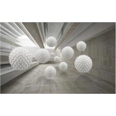 배경 화면 홈 장식 벽화 벽지 거실 침실 풍경 예술 흰색 공 벽 종이, 9. 16268169