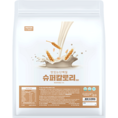 프로틴스토리 슈퍼칼로리 4kg 오트밀 살찌는 체중증가 게이너보충제, 1개