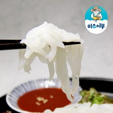 미소어부 자연산 횟감용 갑오징어채 갑오징어회 물회, 2개, 500g