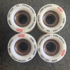 Globe 澳洲進口 陸地衝浪板輪 長板輪 魚板輪 60mm 78a/80a 硬度 光面輪 附dbh軸承, 如圖所示, 1個