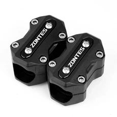 존테스 368G V/X/T/R ZT250R G1 125 E M 오토바이 액세서리 엔진 범퍼 가드, 23 Gurad-Black