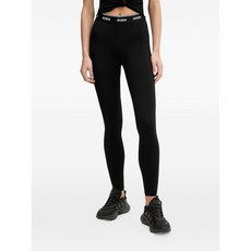 게스 로고 웨이스트밴드 레깅스