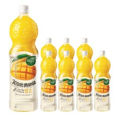 자연은 망고 주스, 1.5L, 9개