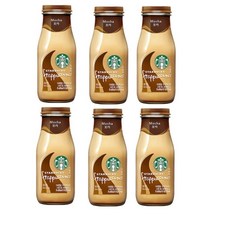 스타벅스 프라푸치노 모카 병 음료, Frappuccino, 6개, 281ml