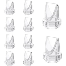 유축기 웨어러블 펌프 용 24/27mm, 02 Duckbill Valve