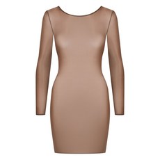 메종클로즈 프렌치 키스 라이트 오픈 백 긴소매 드레스