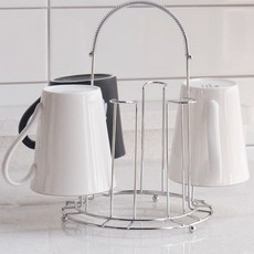 고드림 클로브 스텐 컵걸이, 실버, 실버, 1개