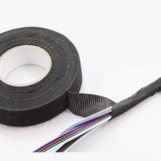 자동차 부직포 테이프 방음 배선정리 15mX20mm 흡음테이프 천테이프