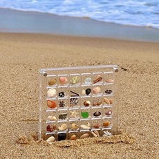 36칸 보관함 소품 악세사리 전시함 케이스 투명 조개-14900EA