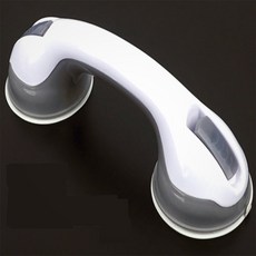 한스밀 욕실 화장실 유리문 안전 미끄럼방지바 이동식흡착손잡이