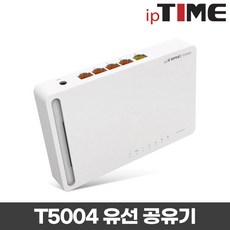 ipTIME 유선공유기, T5004, 1개