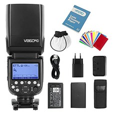 Godox V860III-C 카메라 플래시 TTL 플래시 2.4G GN60 5300K HSS 1 8000s 고속 동기화 10, 1개