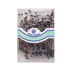 퀼트넘버원 작은머리 시침핀 아플리케핀 실크핀 볼핀 볼칼라핀 칼라핀 (small), 작은머리 시침핀 small 블랙, 1개