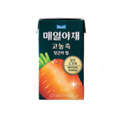 매일야채 당근주스, 125ml, 5개