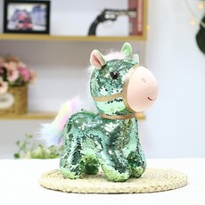 엠쿠 붉은 말의 해 행운 재물 복 키링, 1개, 그린03