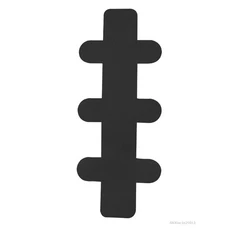 10pcs 근육 테이프 탄성 운동 지원하고 보호합니다. 남성용 무릎 패치 어깨 팔꿈치 발목, 01 10pcs, 02 검정색